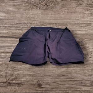 MoFiz Women's Navy Blue Athletic Shorts, Size Large, Never Worn